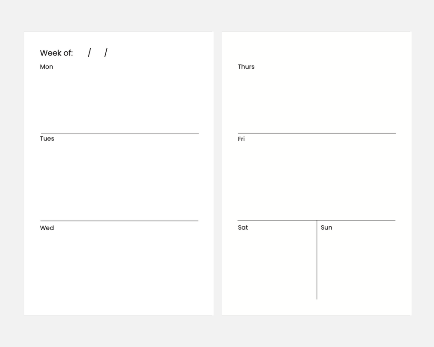 Honey Spiral Planner